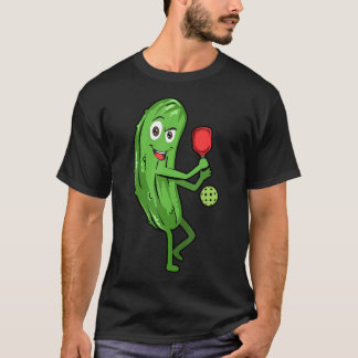 Pickleball Kunst Voor Mannen Vrouwen Pickle Bal Pi T-shirt