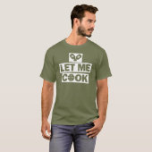 Pickleball Laat Me Koken T-shirt (Voorkant volledig)