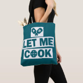 Pickleball Laat Me Koken Tote Bag (Dichtbij)