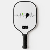 Pickleball laat me zweren - Grappige Pickleball Paddle (Achterkant)
