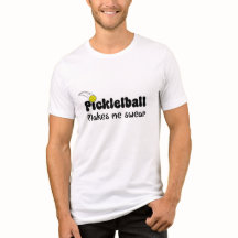 Pickleball laat me zweren - Grappige Pickleball