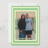 Pickleball Laatste schommel Voor de Ring Sage Foto Kaart (Achterkant)