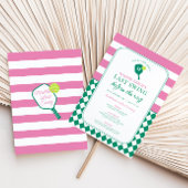 Pickleball laatste schommel voor de Ring uitnodigi Kaart