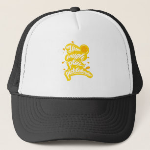 Pickleball - Leef Lach Speel Pickleball Trucker Pet