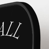 Pickleball Legend | Funny Bigfoot Paddle (Links Detail)