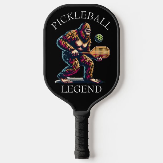 Pickleball Legend | Funny Bigfoot Pickleball Paddle (Voorkant)