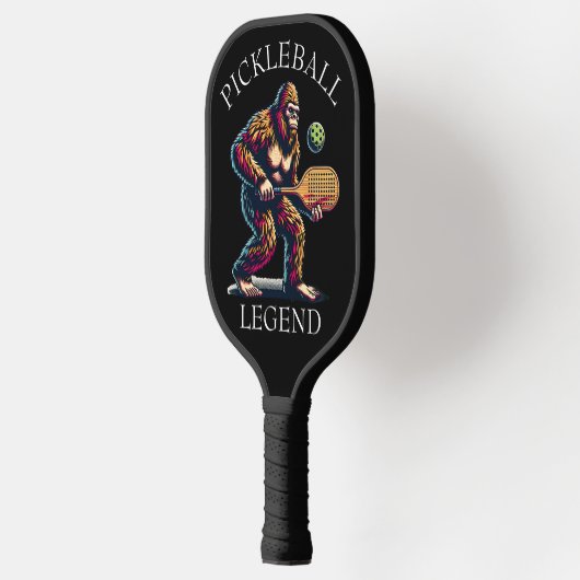 Pickleball Legend | Funny Bigfoot Pickleball Paddle (Links)