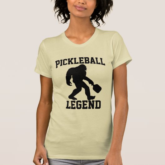 Pickleball Legend Funny Bigfoot T-shirt (Voorkant)