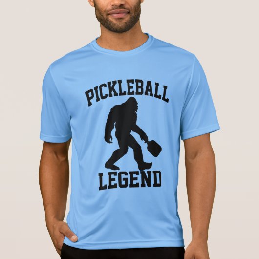 Pickleball Legend Funny Bigfoot T-shirt (Voorkant)