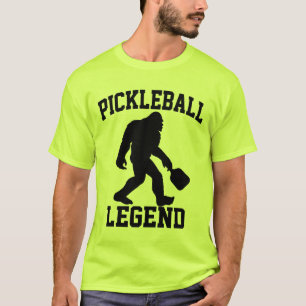 Pickleball Legend Funny Bigfoot T-shirt