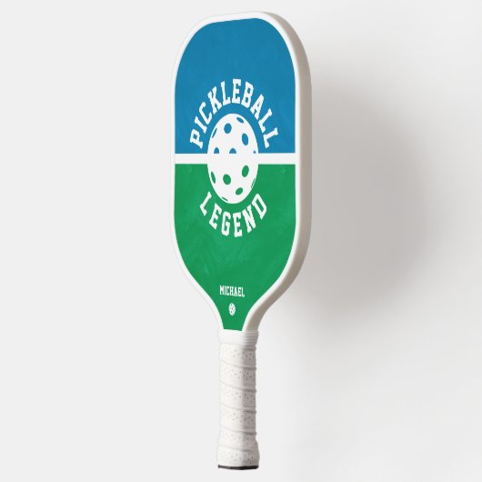 Pickleball Legend Groen & Blauw Pickleball Paddle (Links)