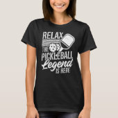 Pickleball Legend is hier Pickleball Player Premiu T-shirt (Voorkant)