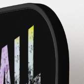 Pickleball Legend met bewerkbare naam Pickleball Paddle (Links Detail)