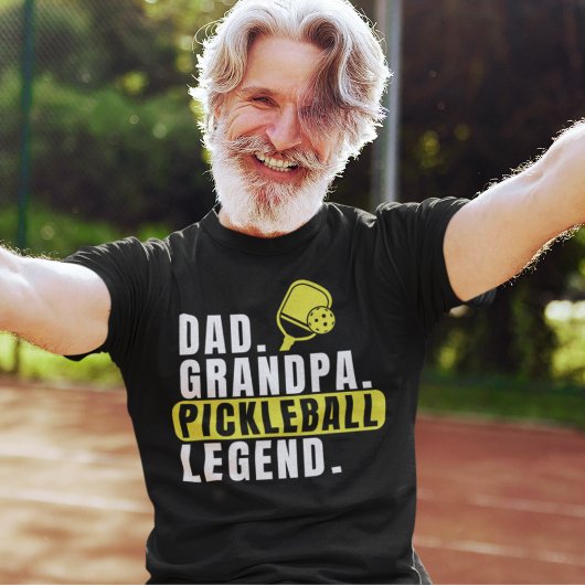 Pickleball Legend Tee for Dads & Grandpas T-shirt