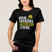 Pickleball Legend Tee for Moms & Grandmas Tri-Blend Shirt (Voorkant)