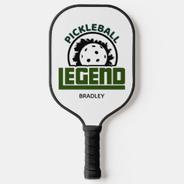 Pickleball Legend Typografie Persoonlijke naam Pickleball Paddle