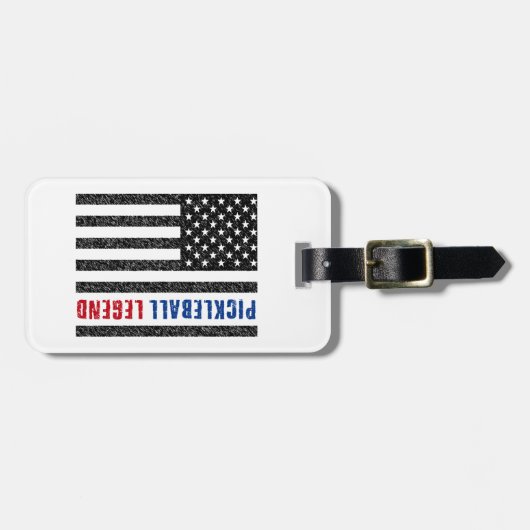 Pickleball Legend USA Bagagelabel (Voorkant horizontaal)