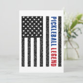 Pickleball Legend USA Kaart (Staand voorkant)