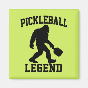 Pickleball-legende Grappige Bigfoot Magneet