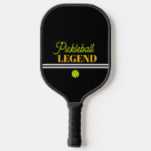 Pickleball Legende Grappige Pickleball Paddle (Achterkant)