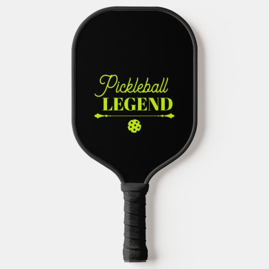 Pickleball Legende Grappige Pickleball Paddle (Voorkant)