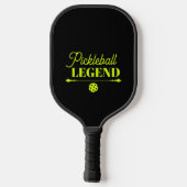Pickleball Legende Grappige Pickleball Paddle (Achterkant)