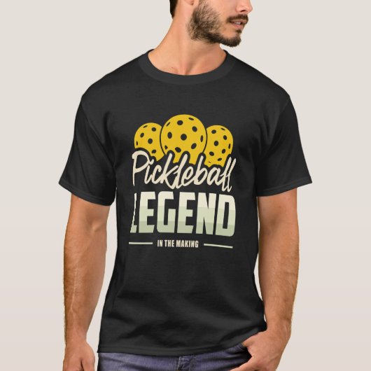 Pickleball Legende In Het Maken Pickleball speler T-shirt (Voorkant)