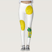 Pickleball-Leggings Leggings (Voorkant)