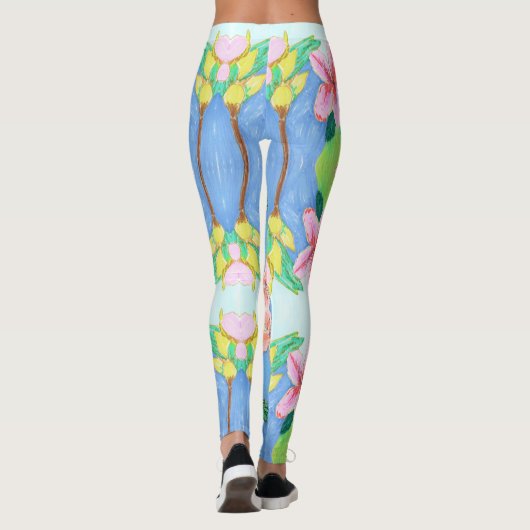Pickleball-Leggings van Ariella & Lily-Design Leggings (Achterkant)