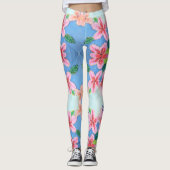 Pickleball-Leggings van Ariella & Lily-Design Leggings (Voorkant)