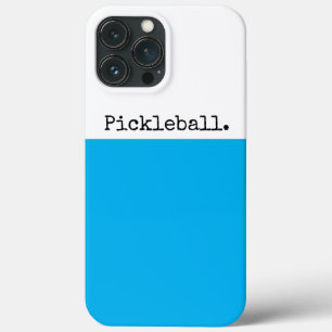 PICKLEBALL Leuk Helder Hemelsblauw Wit Kleurenblok Case-Mate iPhone Case