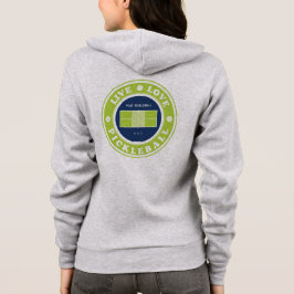 Pickleball: levende pickleball hoodie