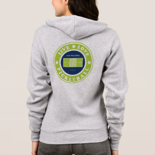 Pickleball: levende pickleball hoodie