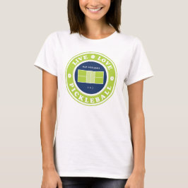 Pickleball: levende pickleball t-shirt