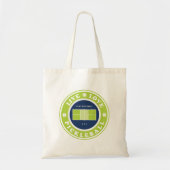 Pickleball: levende pickleball tote bag (Voorkant)