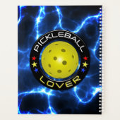 Pickleball-liefhebber 1-opties planner (Achterkant)