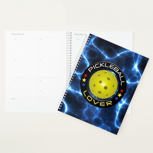 Pickleball-liefhebber 1-opties planner (Display)