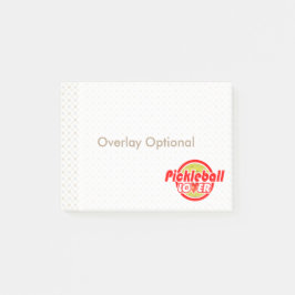 Pickleball-liefhebber 2-2B Afbeeldingsopties Post-it® Notes