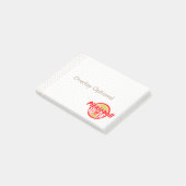 Pickleball-liefhebber 2-2B Afbeeldingsopties Post-it® Notes (Schuin)