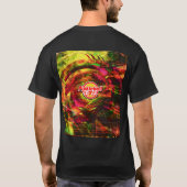 Pickleball Liefhebber 2A Opties T-shirts (Achterkant)