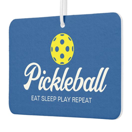 Pickleball liefhebber Auto luchtverfrisser (Links)