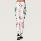 Pickleball-liefhebber Leggings (Achterkant)
