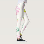 Pickleball-liefhebber Leggings  (Rechts)