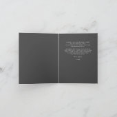 Pickleball-liefhebbers Bruidsdouche Zwart & Wit Bedankkaart (Binnen)