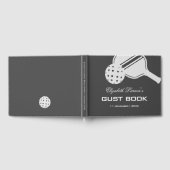 Pickleball-liefhebbers Bruidsmeisjesfeest Zwart &  Gastenboek (Volledig)