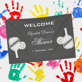 Pickleball Liefhebbers Bruidsmeisjesfeest Zwart &  Spandoek