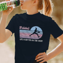 Pickleball Life is beter op het veld retro