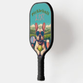 Pickleball Life Paddle - Franse Bulldog & Rosé (Links)
