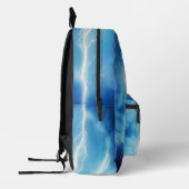 Pickleball Logo Opties Print Cut Sew Bag Bedrukte Rugzak (Links)