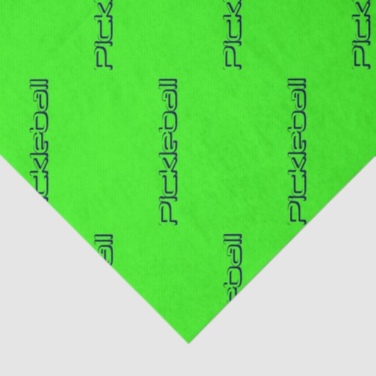 Pickleball Logo Tissuepapier (Detail)